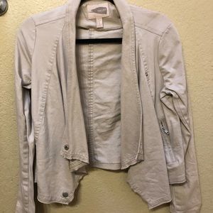 Utility drape jacket